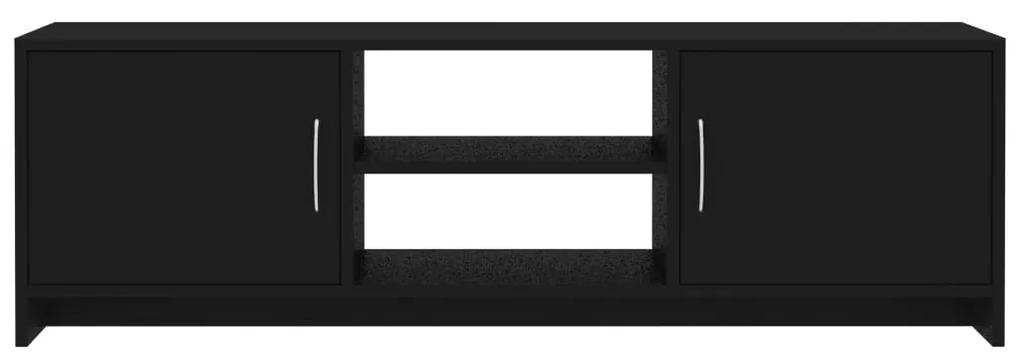 Comoda TV, negru, 120 x 30 x 37,5 cm, PAL 1, Negru