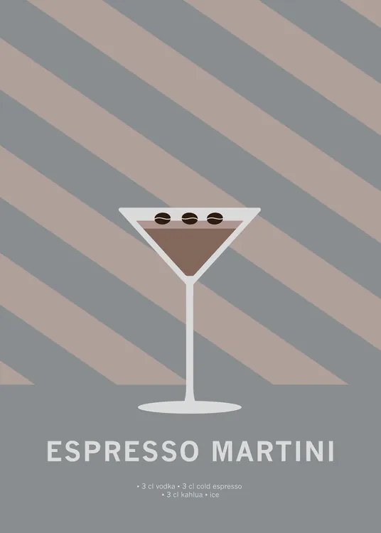 Ilustrație Drink Espresso Martini, Paperago