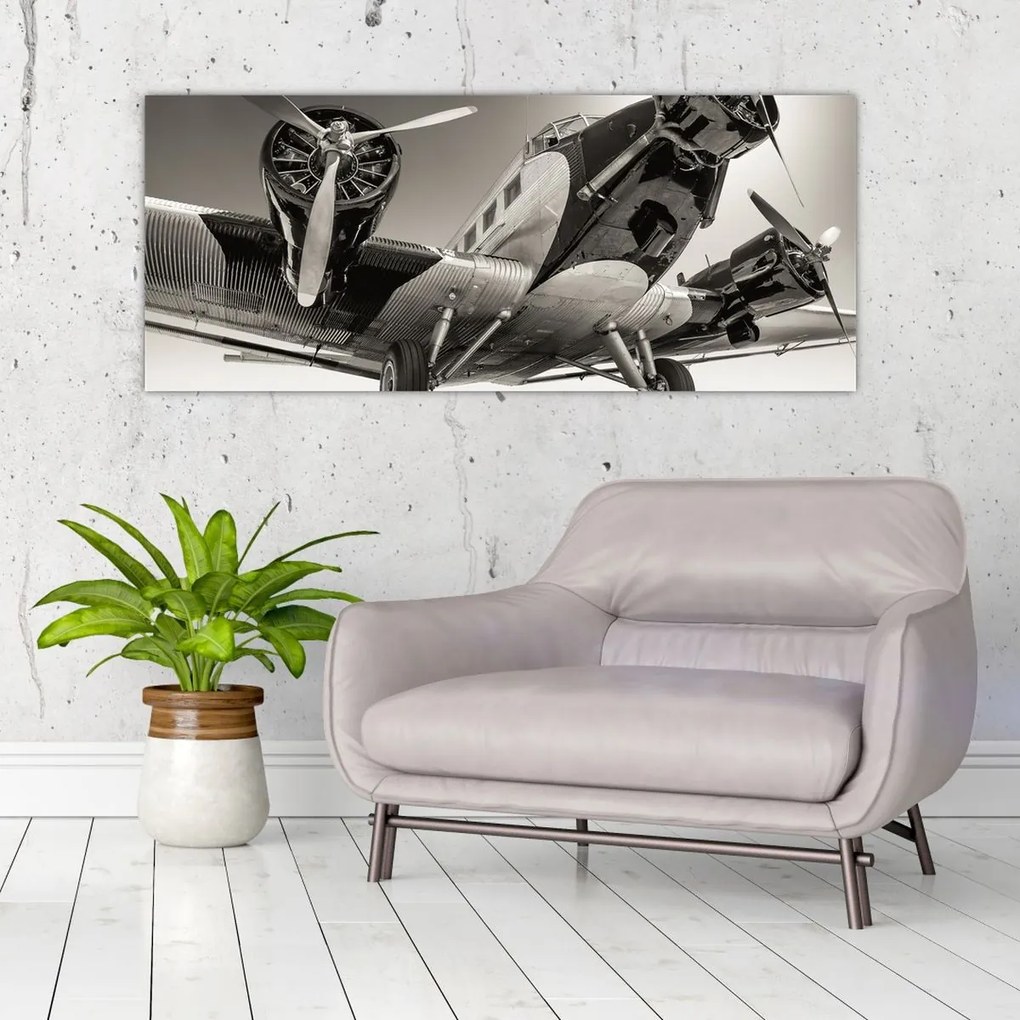 Tablou - Avioane istorice (120x50 cm)