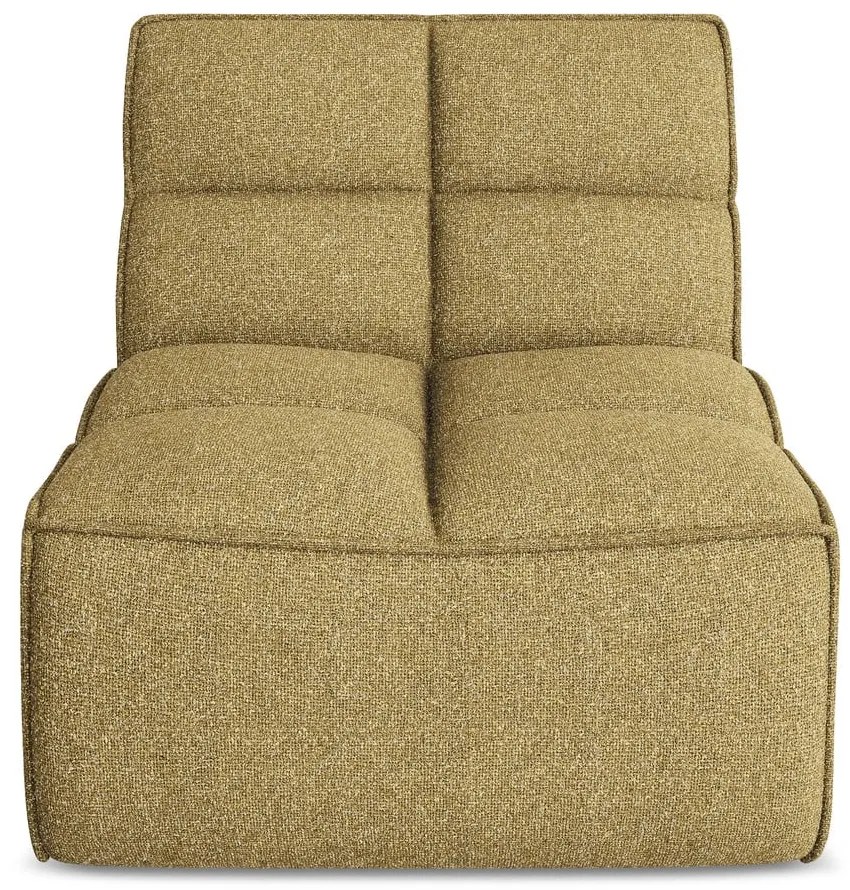 Modul pentru canapea modulară galben muștar Kalai – Makamii