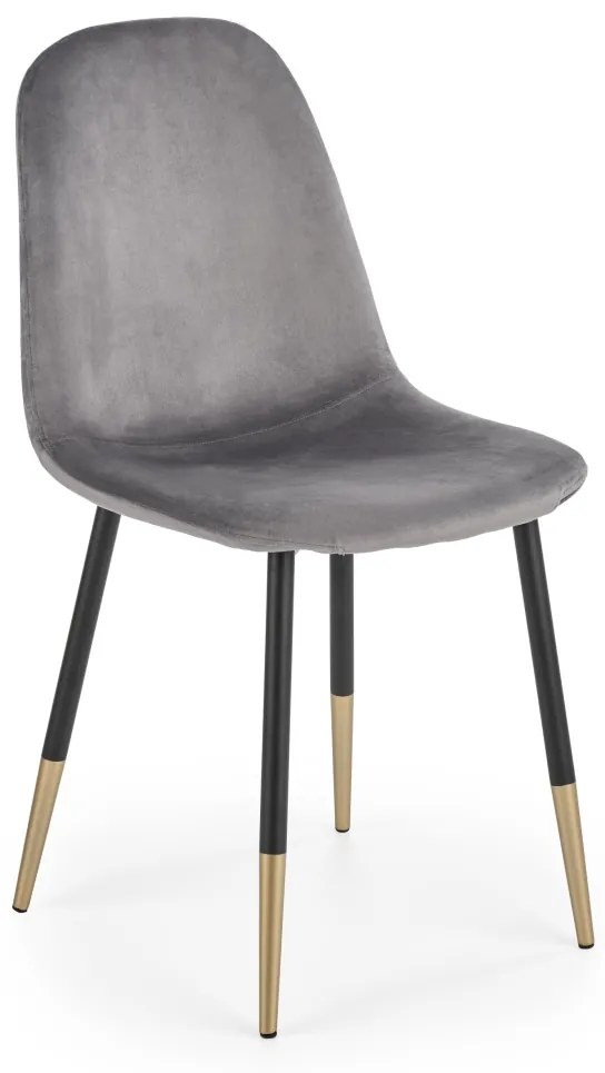 Scaun K379 velvet gri