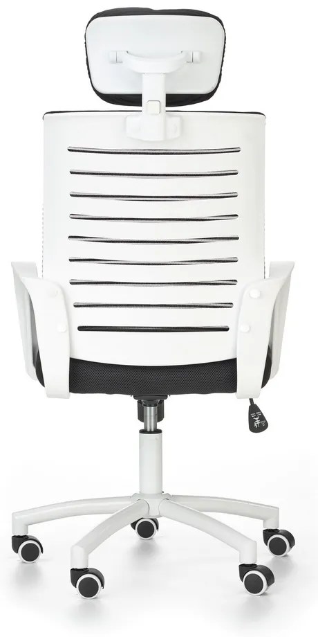 Scaun de birou Socket, negru/alb