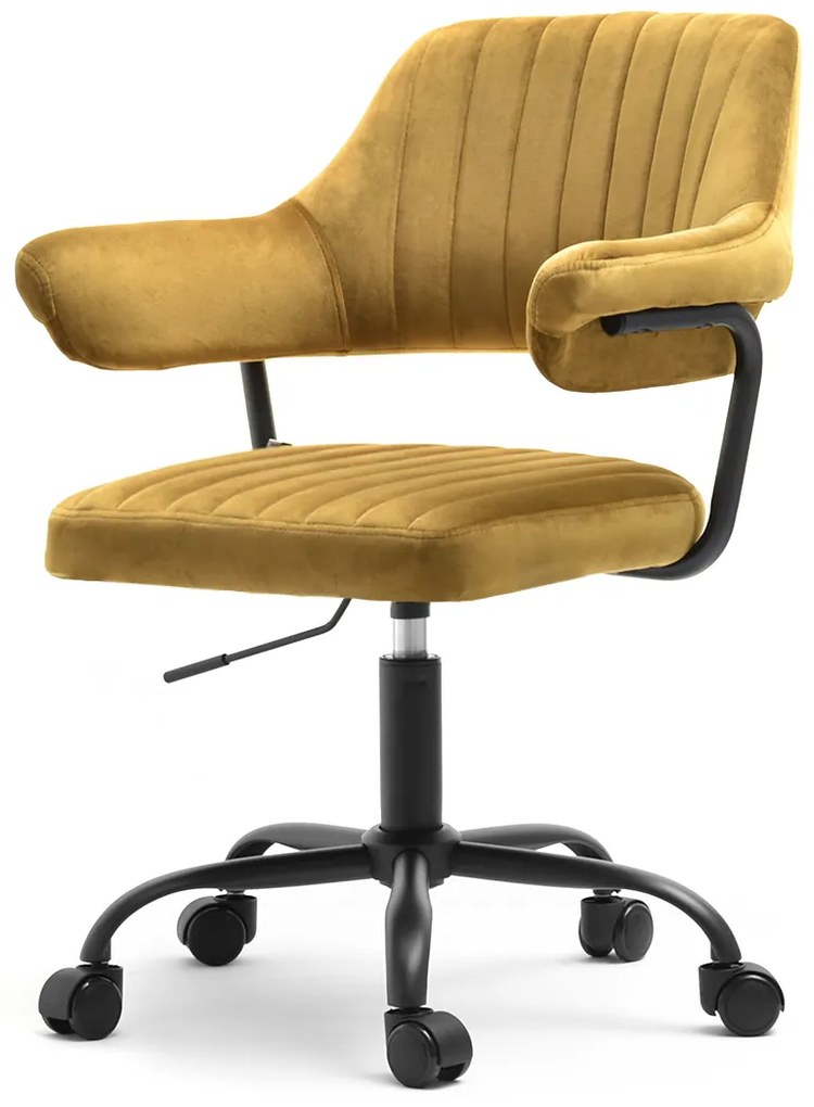Scaun Merylyn (auriu + negru). Promo -11%. 1110306
