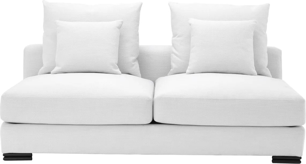 Canapea, Modul 2 locuri design LUX Clifford, alb 113813 HZ