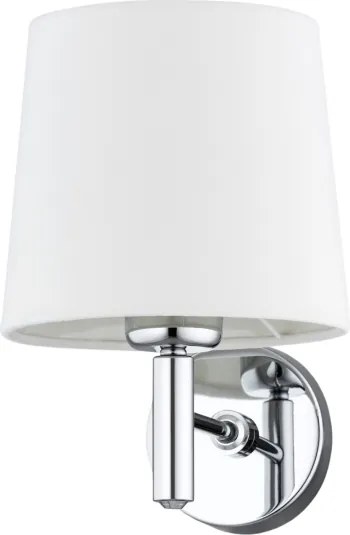 Brilagi - Aplică de perete MONTE 1xE27/60W/230V crem/crom lucios