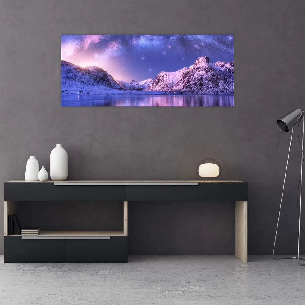 Tablou - Peisaj arctic (120x50 cm)