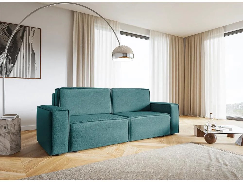Canapea trei locuri Copenhagen (marin + negru). 1099816