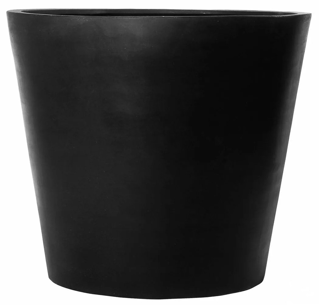 Ghiveci Jumbo Bucket, culoare negru, dimensiuni multiple - PotteryPots mărimea: M - v. 85 cm, ⌀ 98 cm