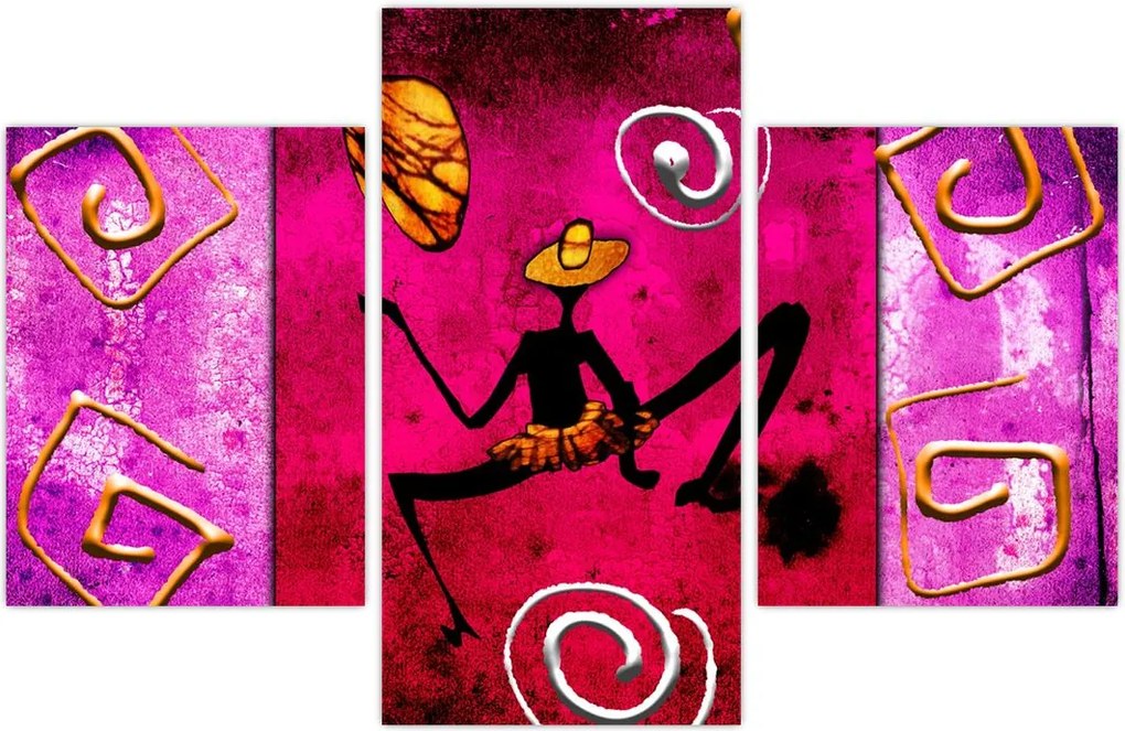 Tablou picturii istorice pe perete (90x60 cm)