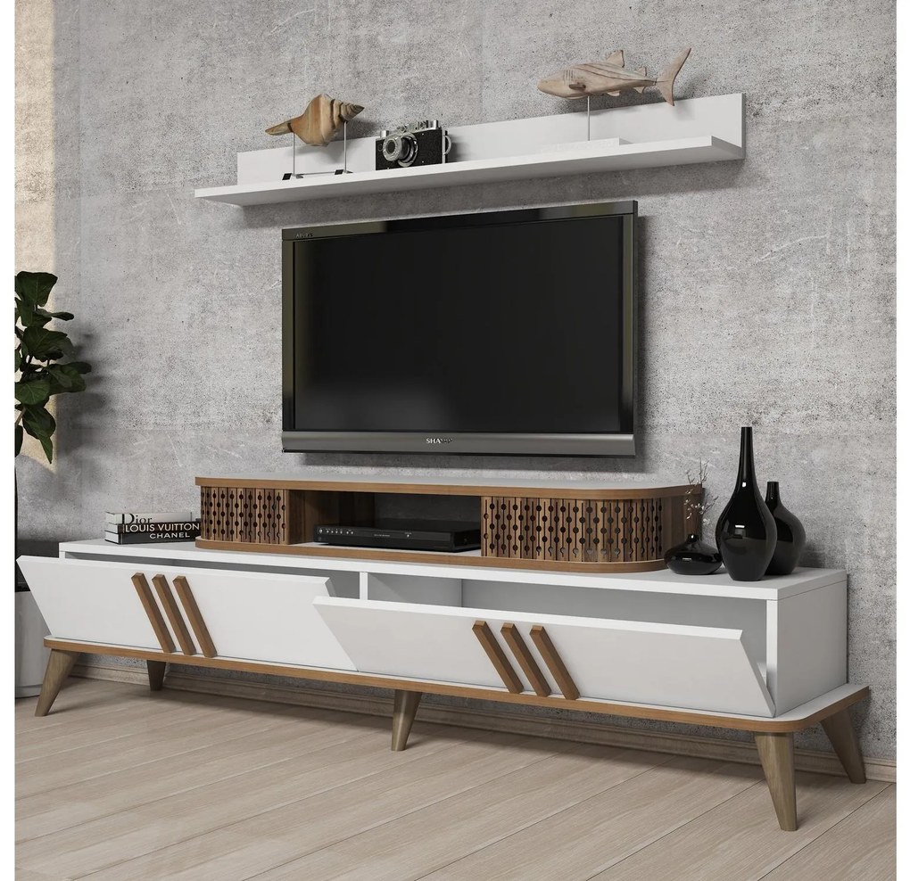 Mobilier living Sedanu (alb) . 1095652
