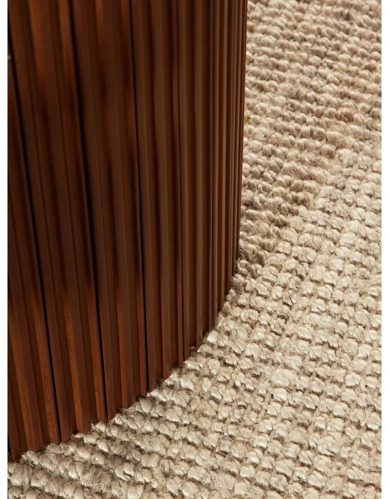 Covor crem rotund din iută ø 160 cm Bouclé Jaipur – Hanse Home