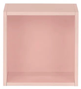 Boxie dulap de perete deschis 40x40x37 cm roz