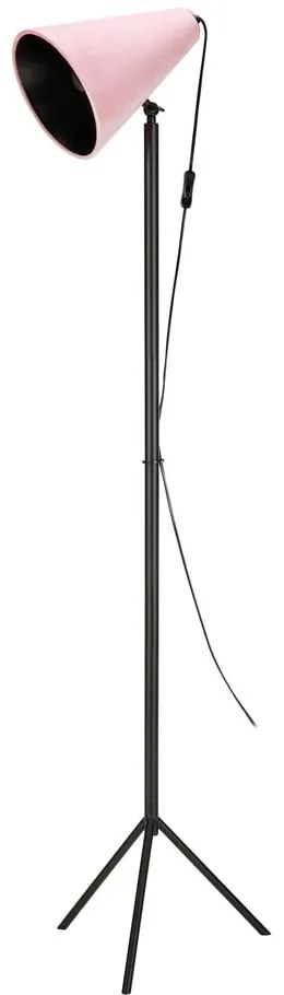 Lampadar Markslöjd Cilla, înălțime 1,50 m, negru-roz