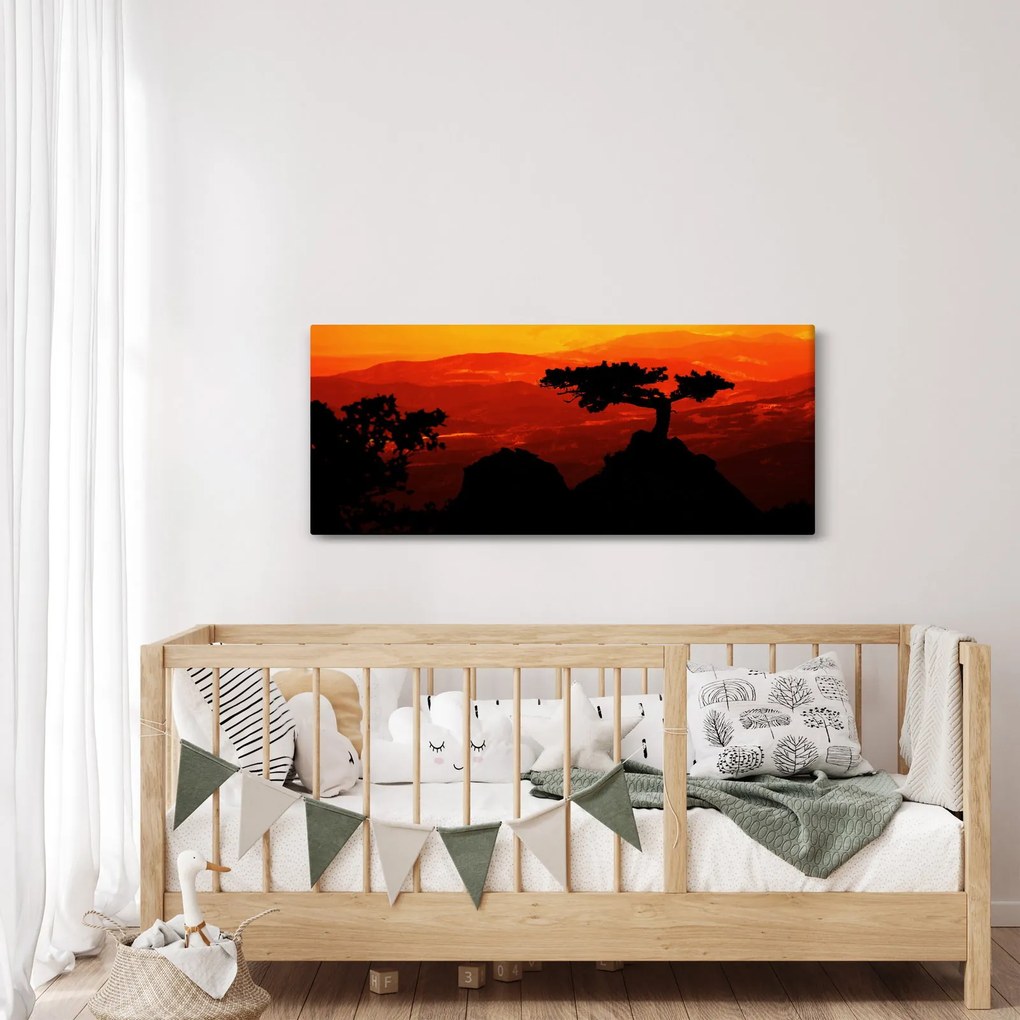 Tablou -Apus de soare (120x50 cm)