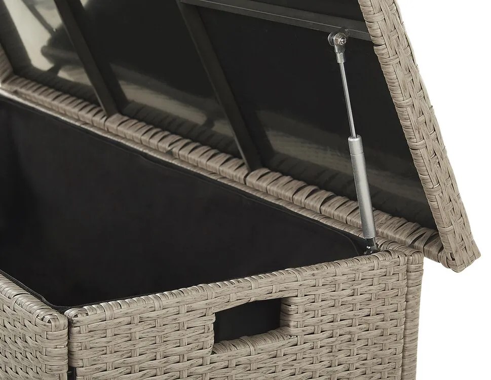 Box de depozitare 126x46 cm MINTARO (bej). Promo -43%. 1027130