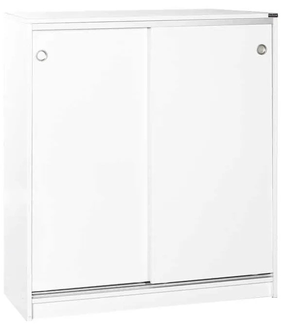 Comoda Multifunctionala Adore Diamond, 2 usi glisante, 5 rafturi,  91 x 105 x 37 cm