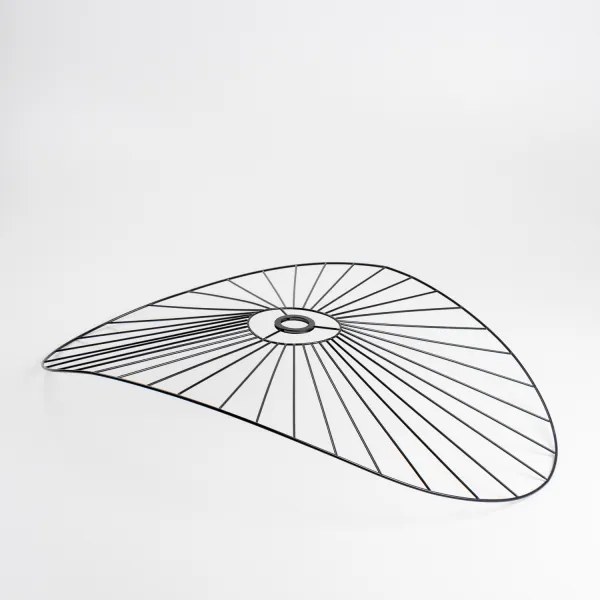 Brilagi - Lustră LED aplicată CERIA WIRE 1xE27/40W/230V 60x80 cm neagră