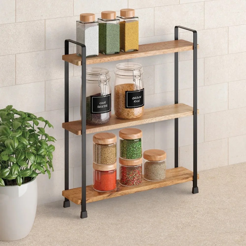 Organizator pentru mirodenii din lemn York – Metaltex