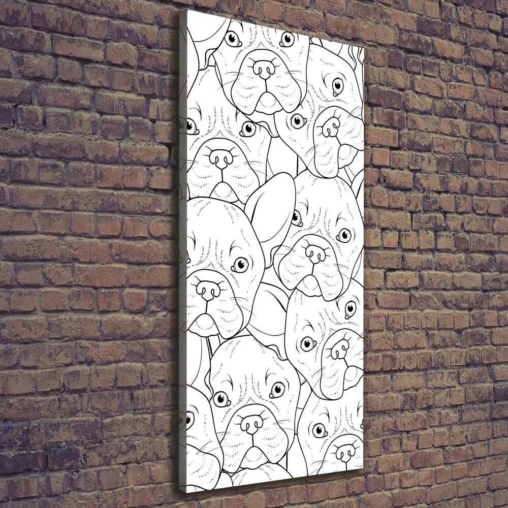 Print pe pânză Bulldogs franceză