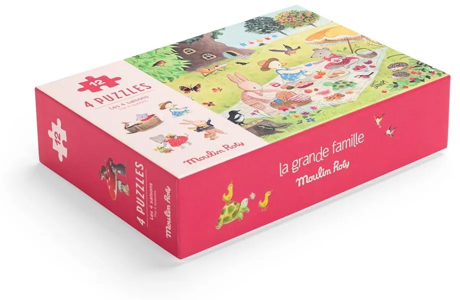 Puzzle La Grande Familie – Moulin Roty