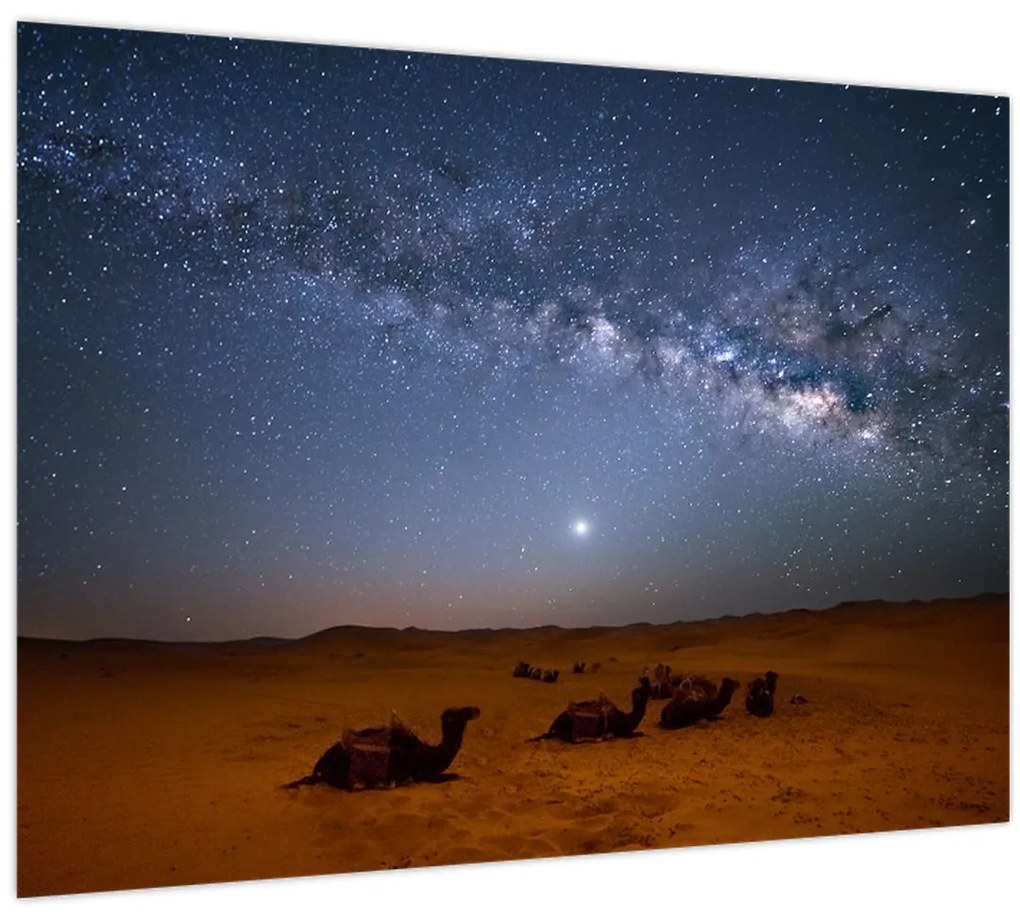 Tablou - Noapte in deșert (70x50 cm)