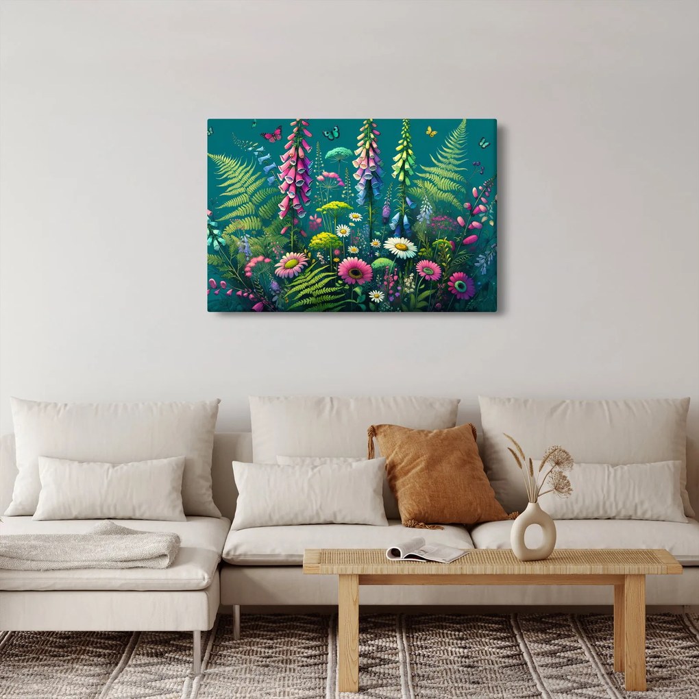 Tablou - Flori de câmp (90x60 cm)