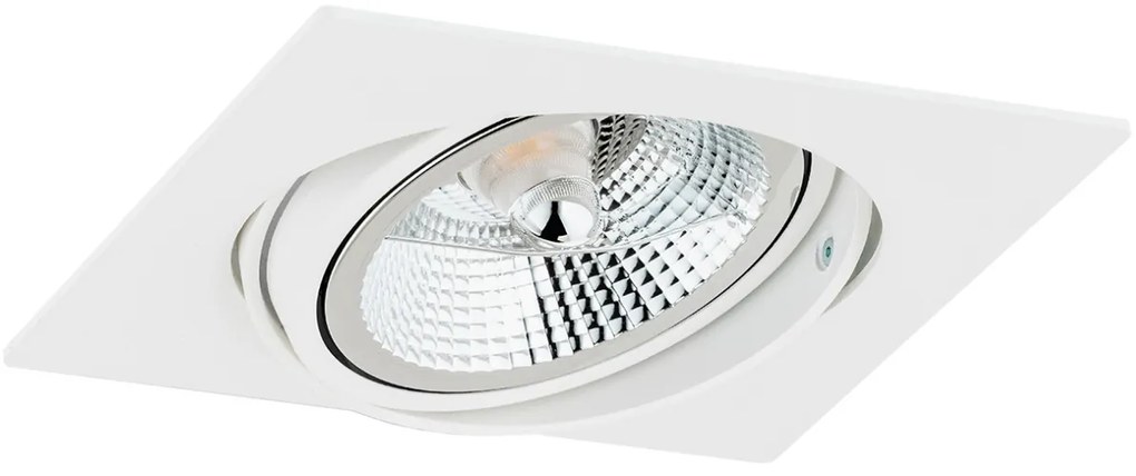 Spot incastrat directionabil tavan fals OLIMP PLUS 1 alb