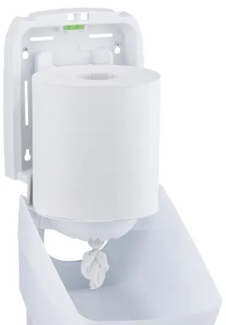 Dozator pentru prosoape de hartie in role Merida Hygiene Control FLEXI, alb