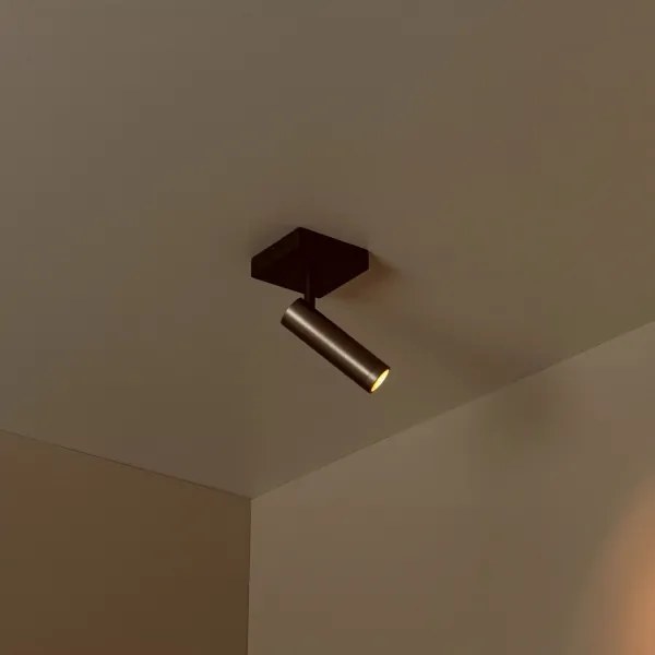 Lucide 22974/01/15 - Spot orientabil GRADO 1xGU10/40W/230V maro/negru