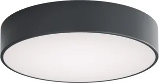 Brilagi - Plafonieră LED RGBW pentru baie CLARE 3xE27/12W/230V Ø 40 cm antracit IP54