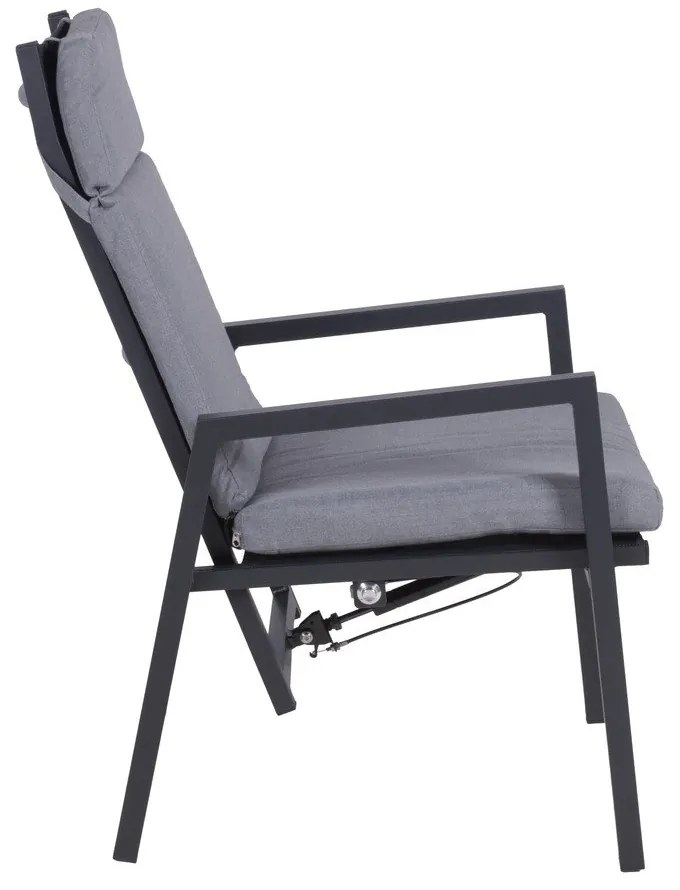 Scaun de grădină gri din metal Sintra – Garden Pleasure