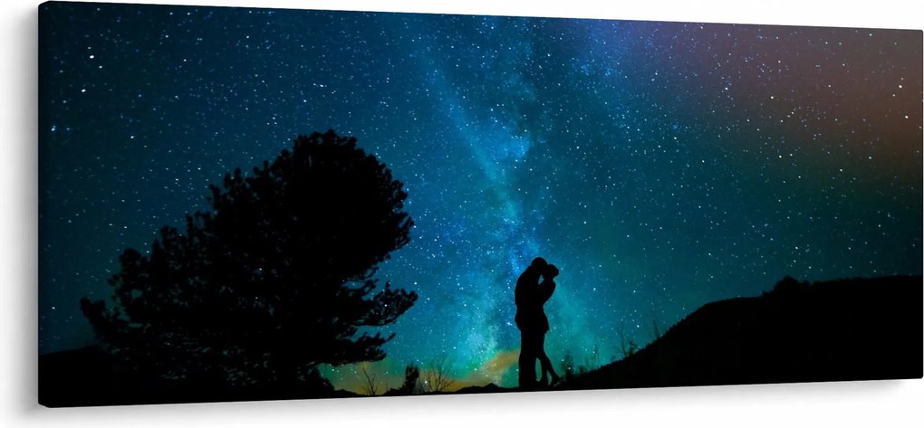Tablou - Întâlnire sub stele (120x50 cm)