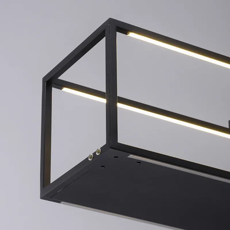 Lampă pendant de design neagră incluzând LED cu dimmer tactil - Jitske