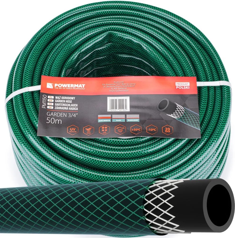 Furtun de grădină GARDEN 3/4" 50m