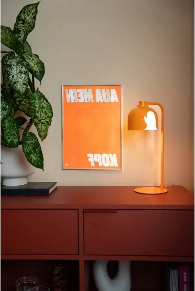 Osram - Lampă de masă DECOR COROLLE 1xG9/20W/230V portocalie