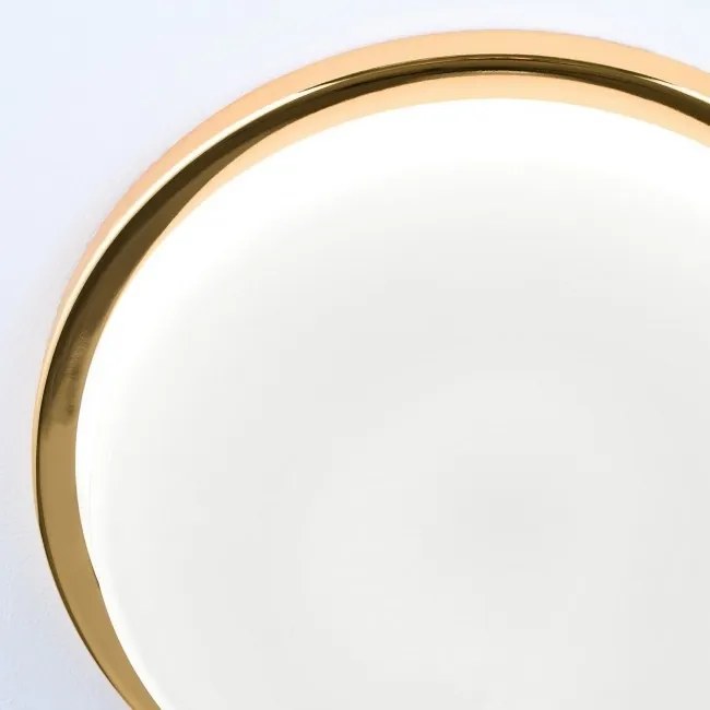 Plafoniera LED moderna LEROX 30cm aurie 24K