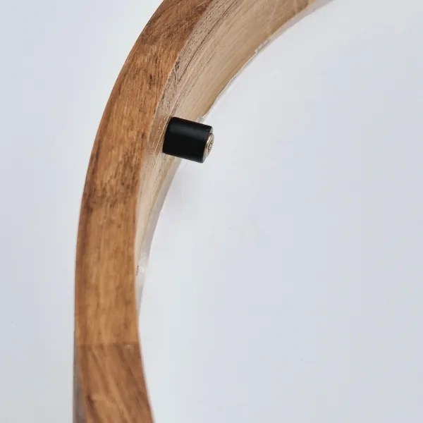 Plafonieră LED Brilagi CARVALHO SLIM 3xE27/60W/230V stejar cireș d. 47 cm