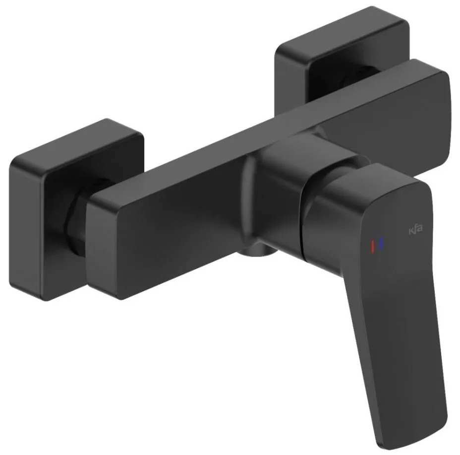 KFA Armatura 4526-010-81 - Baterie de duș MALAGA, neagră