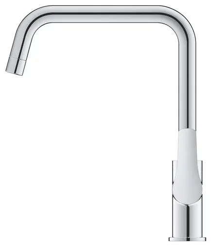 Baterie bucatarie Grohe Eurosmart crom cu pipa inalta