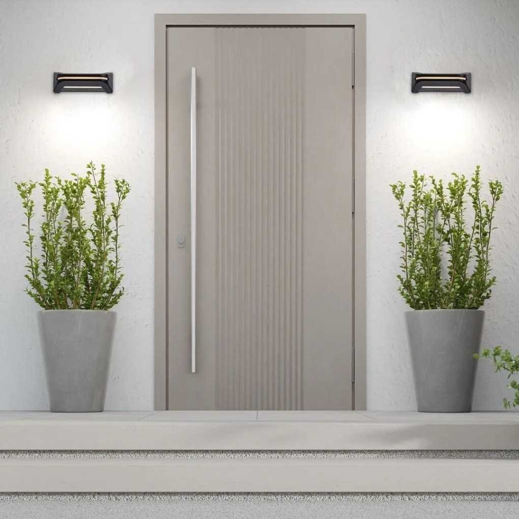 Aplica LED iluminat exterior ambiental, Protectie IP54, Kobarid