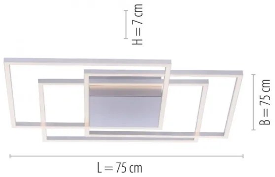 Paul Neuhaus 8256-55 - LED Plafonieră dimmabilă INIGO 3xLED/16W/230V