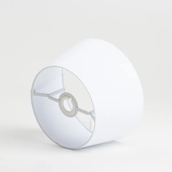 Abajur universal KERIA, Ø 30 cm, alb