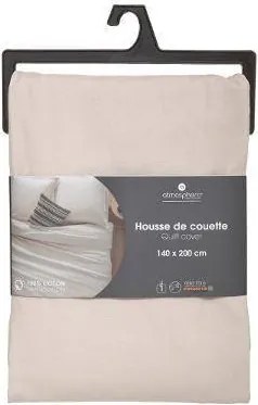 Lenjerie pentru pilotă, 140 x 200 cm, bumbac, bej