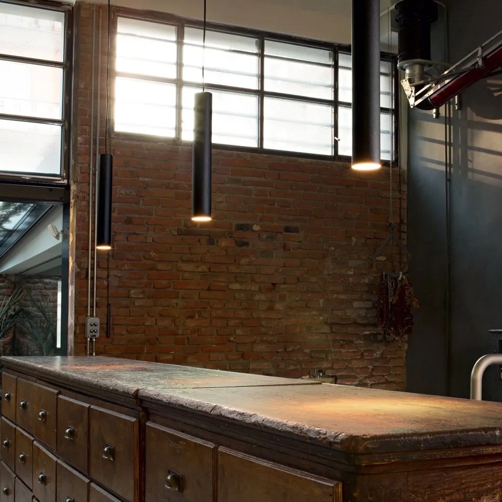 Pendul minimalist LOOK SP1 ROUND D60 H1000 NERO