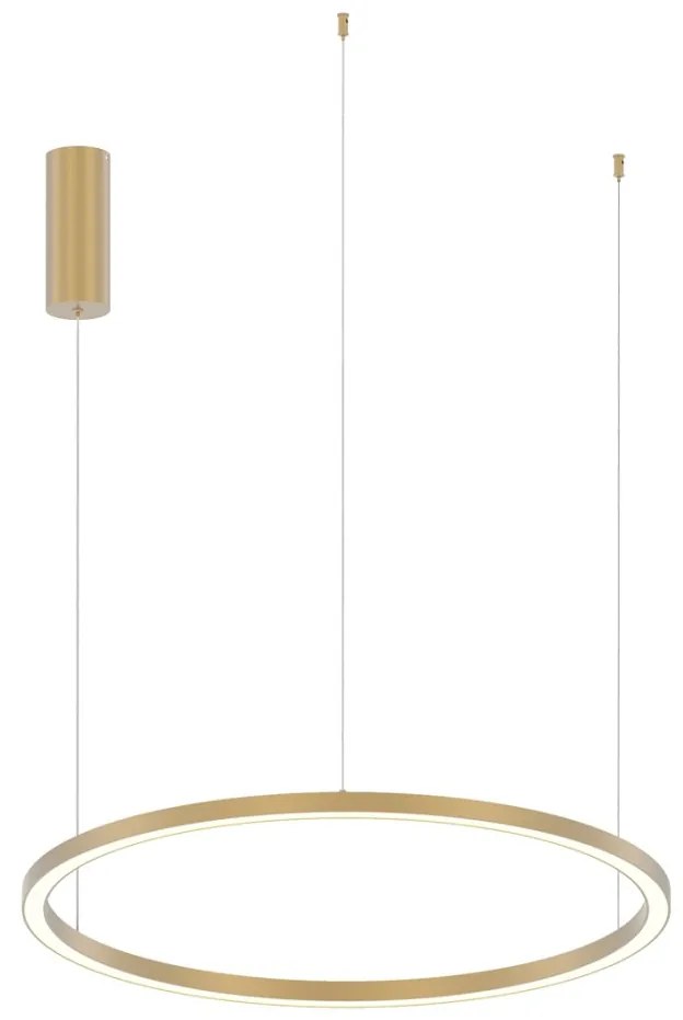 Lustra moderna design circular LED HOOP ORO D80