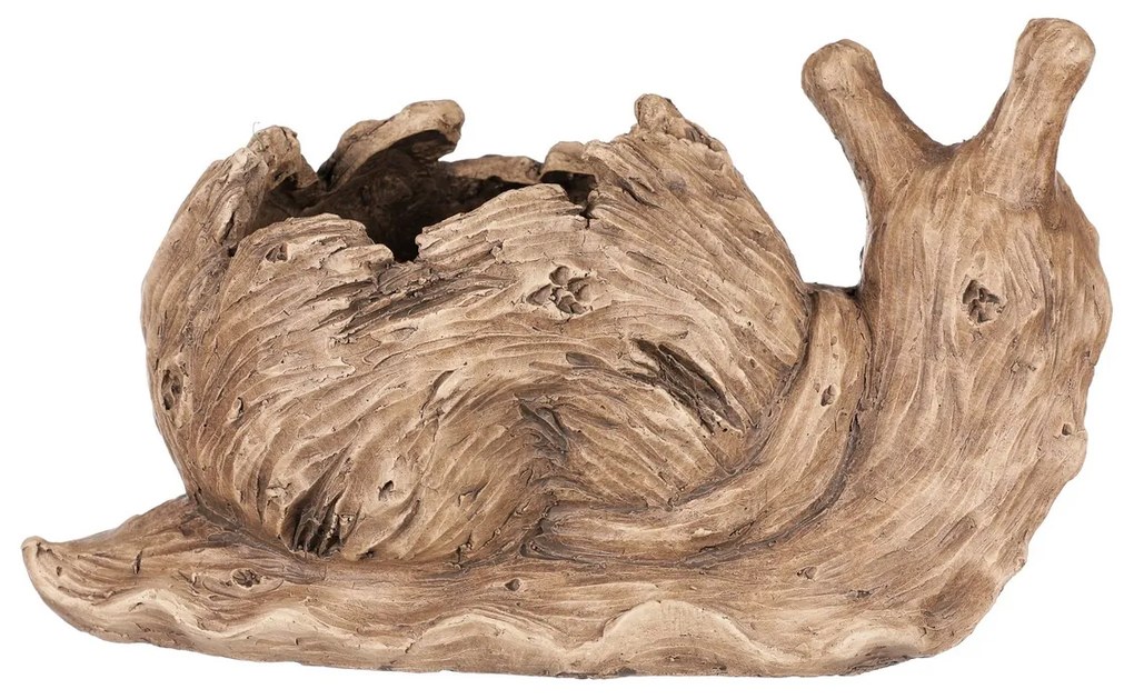 Mască de ghiveci Melc, 39 x 23 c 22 cm, Mgo,