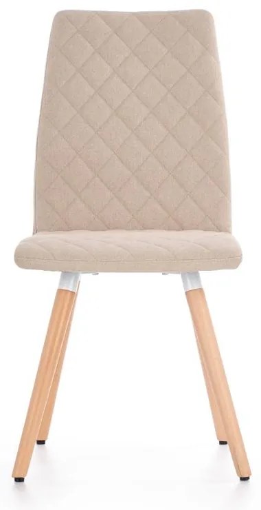 Scaun de bucaterie Robbins, bej/fag