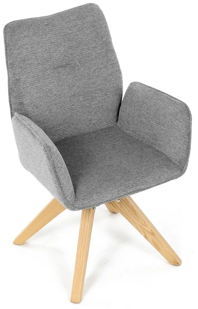Scaun de sufragerie DCH-C2148 SIL2 cu materialimpermeabil