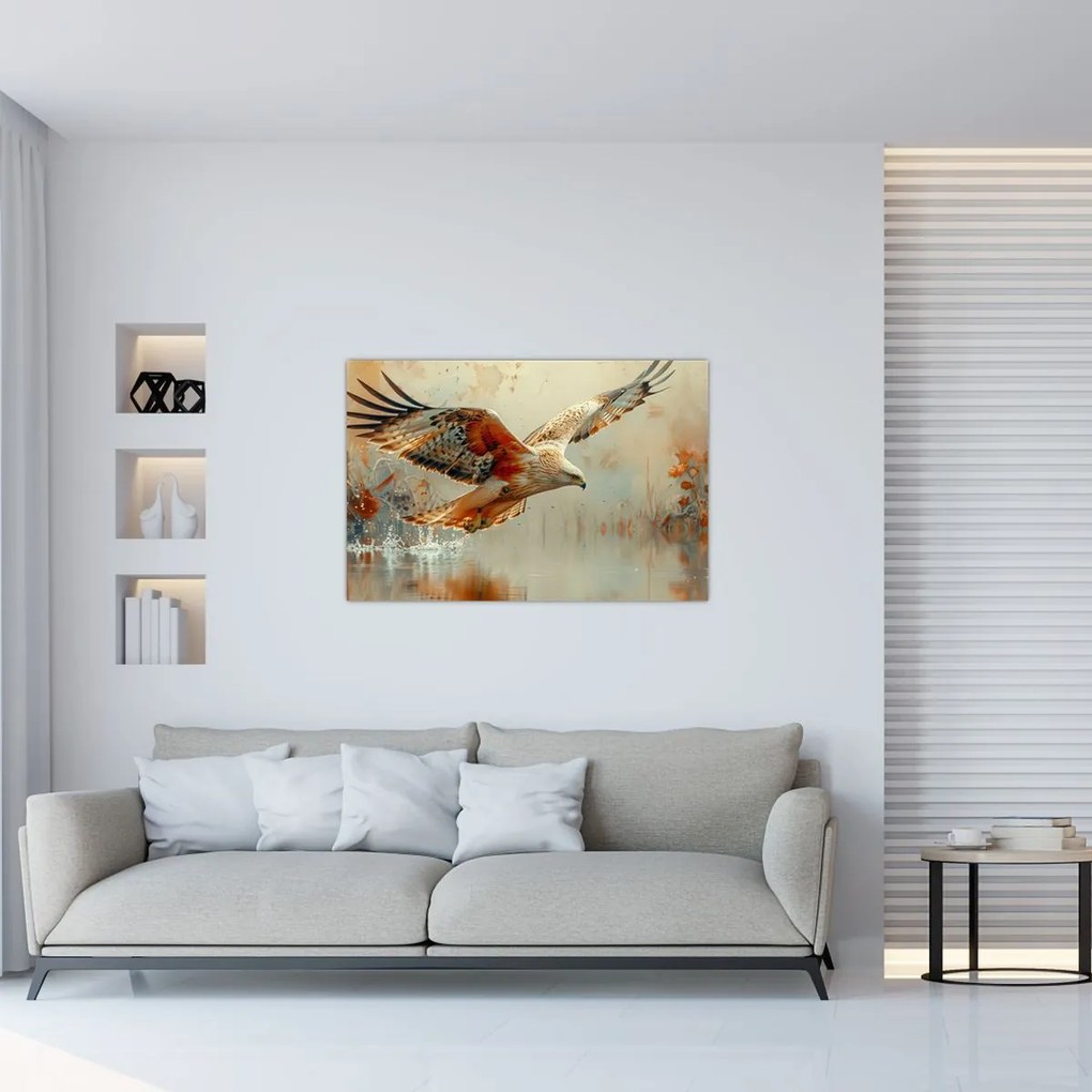 Tablou - Pasăre de pradă (90x60 cm)