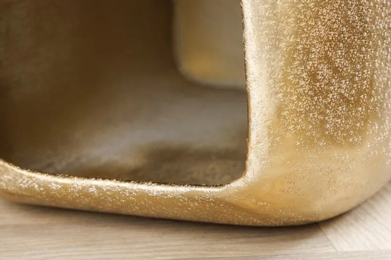 Masuta auxiliara design unicat Unit 45cm gold